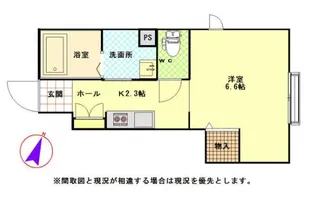 アンビシア【1階】の間取り