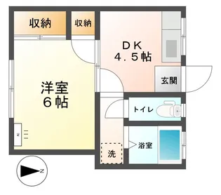 セレーナ【1階】の間取り