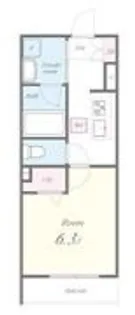 東京都足立区入谷1【アパート】の間取り