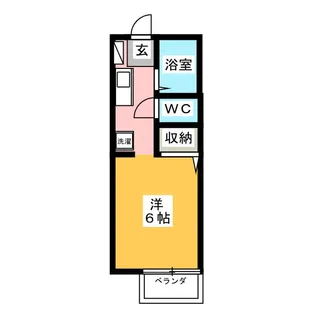 グリーンハウス【1階】の間取り