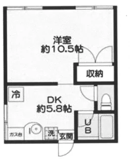 DIYの箱【2階】の間取り