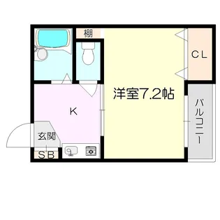 ドリームハイツ【3階】の間取り