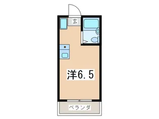 スカイパレス【2階】の間取り