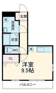 El puerto de Kishiyu【1階】の間取り