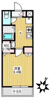WITH【1階】の間取り