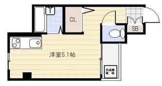エスポワール茨木【3階】の間取り