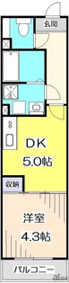 東京都練馬区関町北3【アパート】の間取り