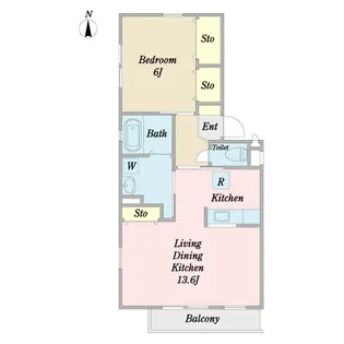 プレーヌ・フロラシオン【1階】の間取り