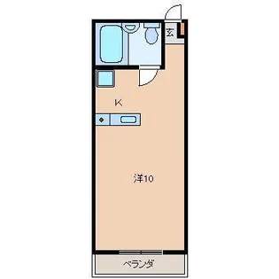 ラ フィーヌA【3階】の間取り