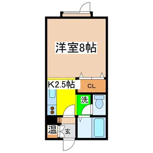 ファーブル88【1階】の間取り