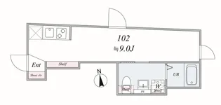 Eterna Forest【1階】の間取り