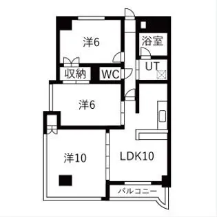 レジデンスTOYOUKE【5階】の間取り