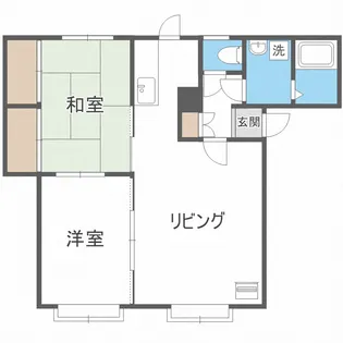 M・S織田【1階】の間取り