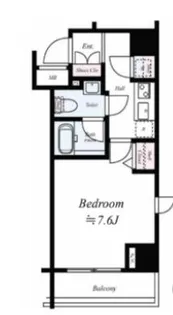東京都北区赤羽1【マンション】の間取り