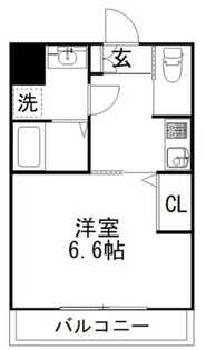 パラシアII【1階】の間取り