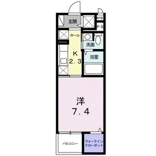 埼玉県川口市上青木1【マンション】の間取り