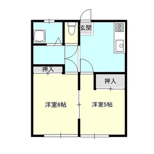 ホワイトハウス【1階】の間取り