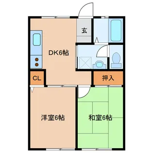 アメニティゾーン柳生【1階】の間取り