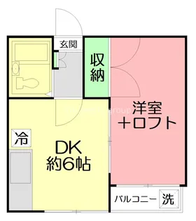 レジデンス東戸塚【2階】の間取り