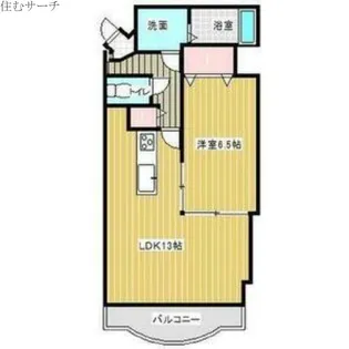 グランシスサウスウエスト【5階】の間取り