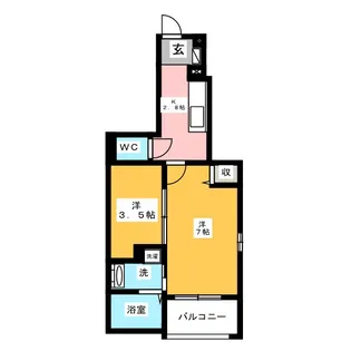 Due Happiness【1階】の間取り