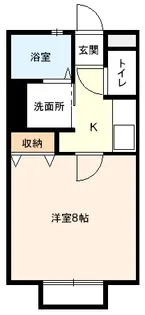 ツリーベル館【2階】の間取り