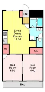 Lilies Town【4階】の間取り