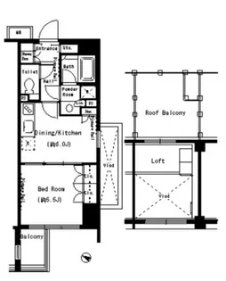東京都目黒区目黒本町2【マンション】の間取り