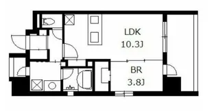ルジェンテ赤坂【3階】の間取り