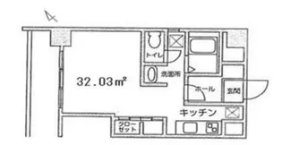 東京都新宿区高田馬場1【マンション】の間取り