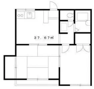 東京都板橋区蓮根1【アパート】の間取り