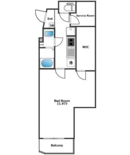 東京都杉並区和泉2【マンション】の間取り