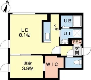 PolarisV【4階】の間取り