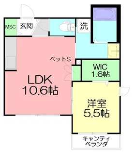 isola【2階】の間取り