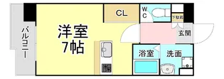 福岡県北九州市小倉北区大門2【マンション】の間取り