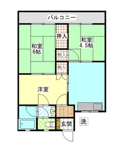 コーポニューリーフ【3階】の間取り
