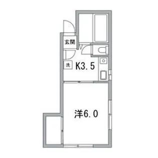 安曇野荘【1階】の間取り