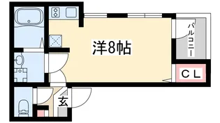 ハーモニーテラス淡路2【1階】の間取り