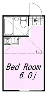 ユナイト黄金町エレーヌの杜【1階】の間取り