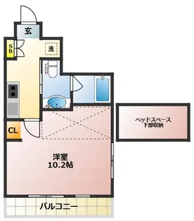 ORION本蓮沼【2階】の間取り