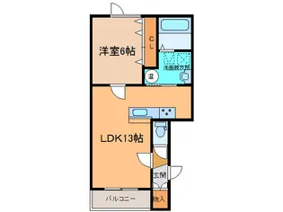 アルドゥール【3階】の間取り