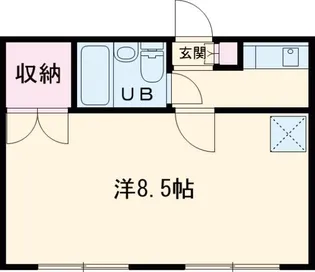 メゾンドロワール【1階】の間取り
