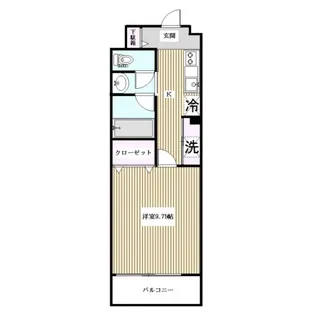 ルオーゴエスト【3階】の間取り