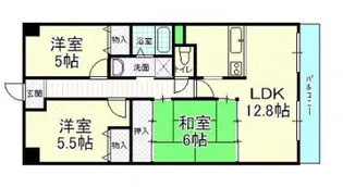 エーデルコート東山【7階】の間取り