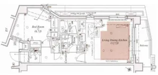 グローリオ三軒茶屋【5階】の間取り