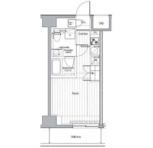 東京都品川区二葉3【マンション】の間取り