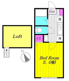 Lagoon西生田【2階】の間取り