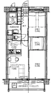 アーベイン永楽【3階】の間取り