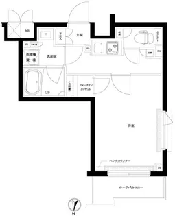 ルーブル赤羽台【4階】の間取り