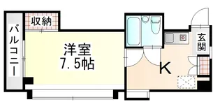 山本ビル【5階】の間取り